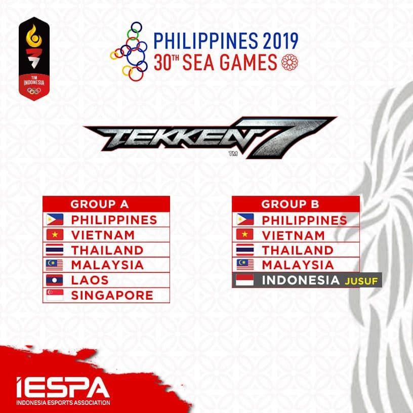 Ini Pembagian Grup Cabang Esports di SEA Games 2019!