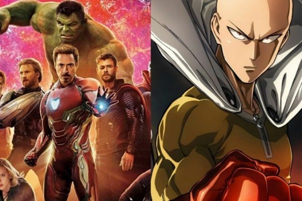 Mirip? Begini Perbandingan Geng Saitama dengan Kelompok Avengers!