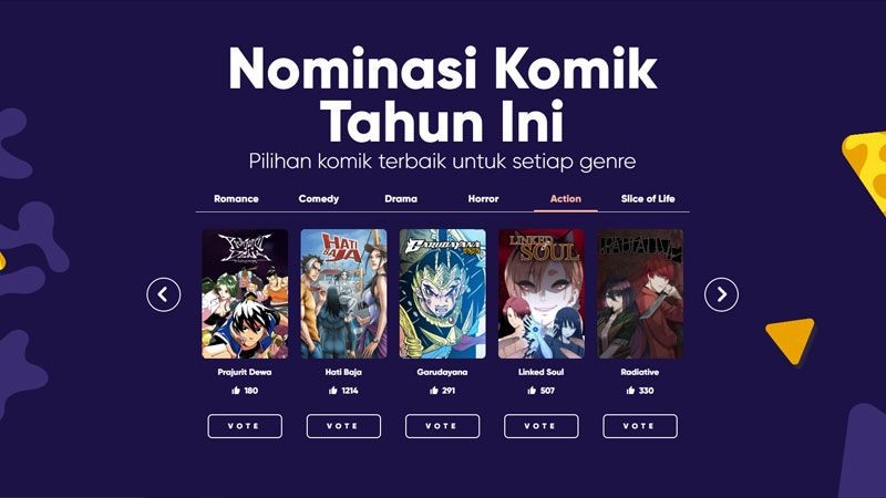 Dukung Komik Indonesia Favorit Kamu di CIAYO Comics CIAYOscope!