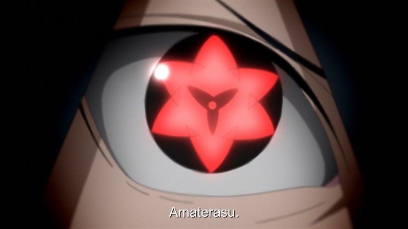 Kalau Amaterasu di Naruto Digunakan ke Cermin, yang Terbakar Apanya?