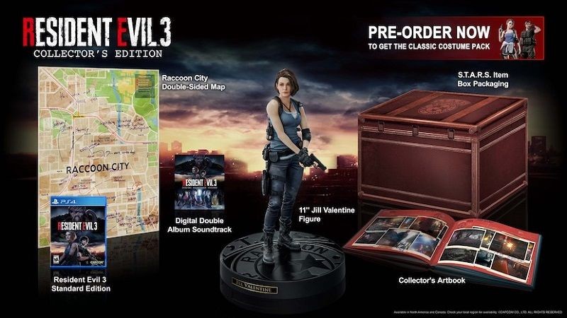 Kostum Klasik Jill Valentine Juga Tersedia di Resident Evil 3 Remake!