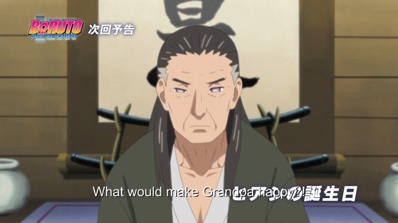 Preview Boruto Episode 138: Apa Hadiah yang Cocok untuk Hiashi Hyuga?