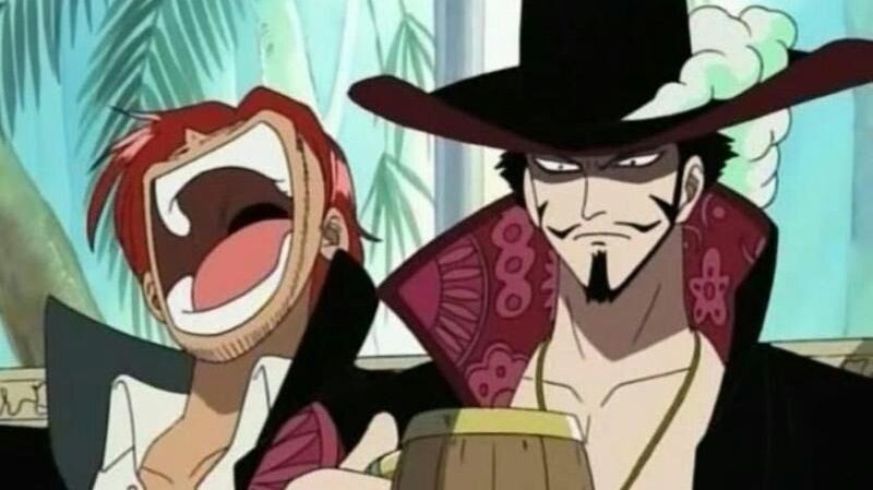 Teori: Siapa Menang Dalam Duel Shanks Lawan Mihawk di One Piece Dulu?