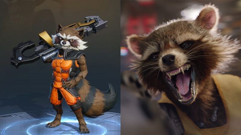 Tip Bermain dan Build Rocket Raccoon di MARVEL Super War!