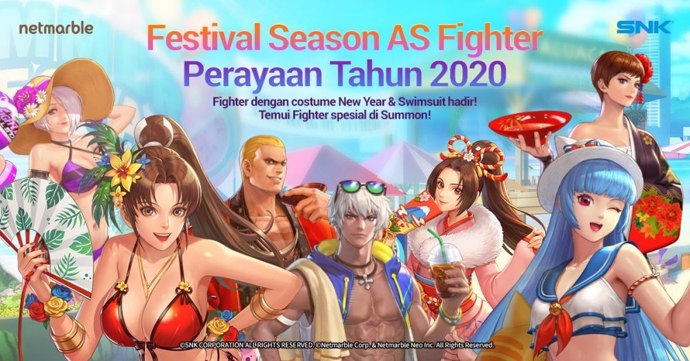 Tahun Baru 2020, KOF Allstar Hadirkan Fighter Terkuat Orochi!