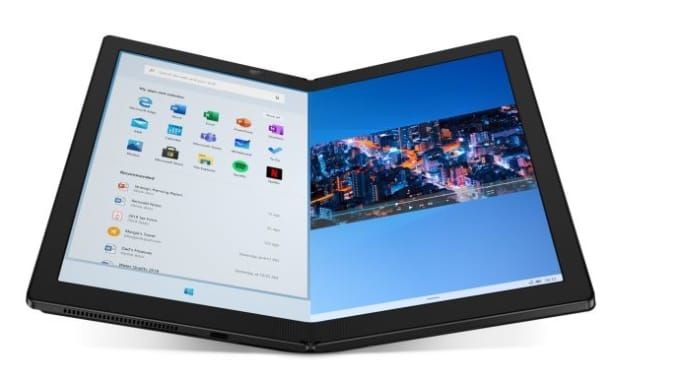 Laptop Layar Lipat 30 Jutaan! Lenovo Hadirkan ThinkPad X1 Fold!