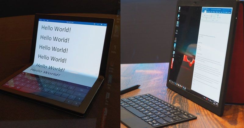 Laptop Layar Lipat 30 Jutaan! Lenovo Hadirkan ThinkPad X1 Fold!