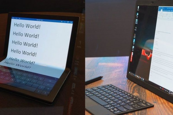 Laptop Layar Lipat 30 Jutaan! Lenovo Hadirkan ThinkPad X1 Fold!