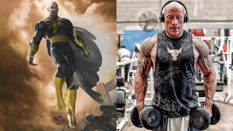 The Rock Pamer Persiapan Jadi Black Adam di Intagramnya!