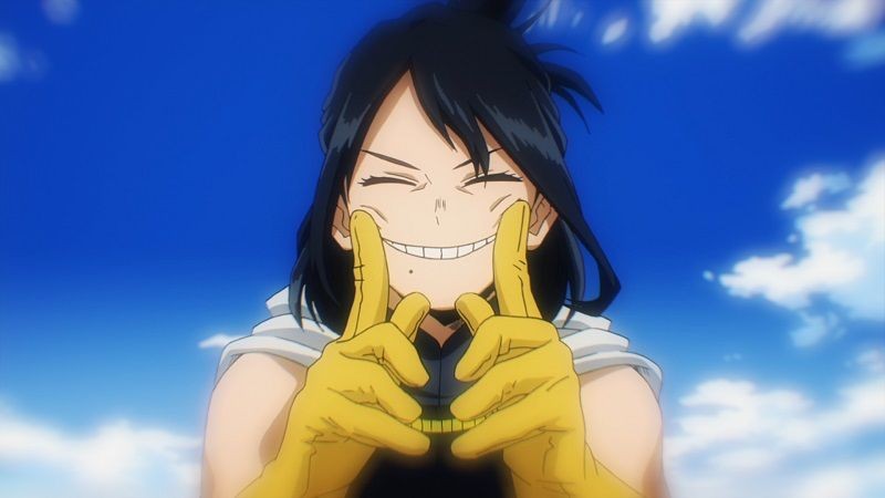 my hero academia - nana shimura smile