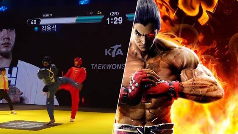 Korea Selatan Uji Coba Teknologi Pertandingan Taekwondo Ala Tekken!