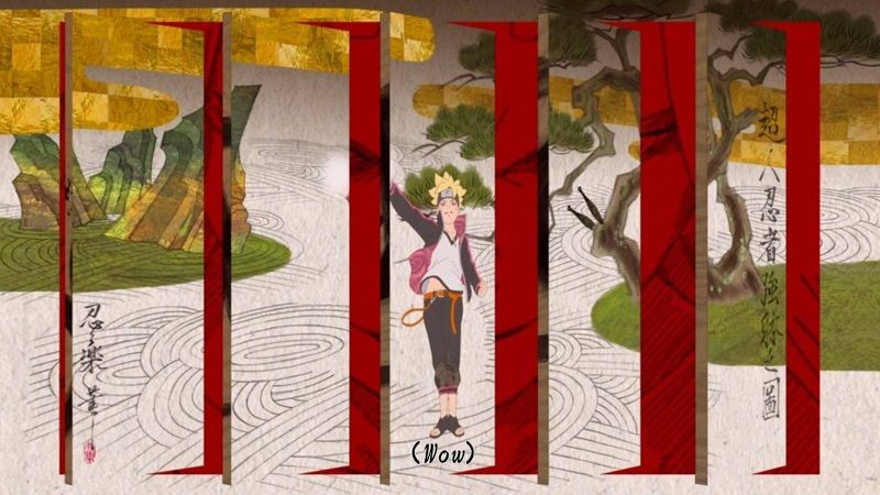 video ending boruto - wajah momoshiki