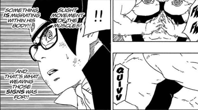 Sarada Bisa Mengeluarkan Chidori di Manga Boruto 42!