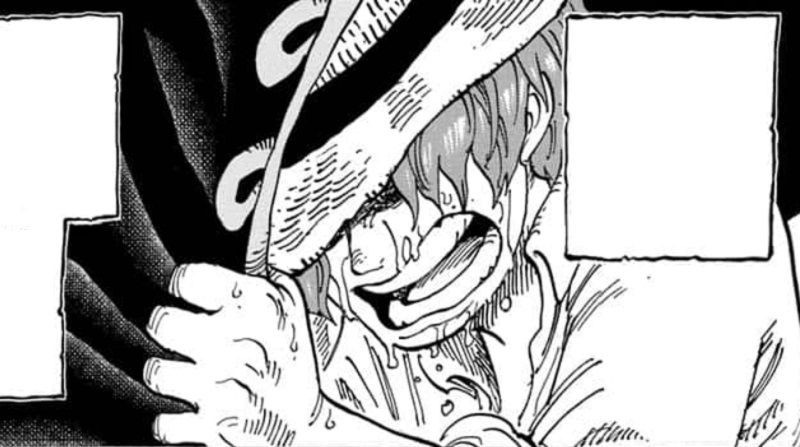 one piece 968 - shanks crying