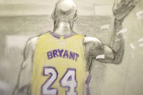 Mengenang Kobe Bryant Lewat Animasi Dear Basketball