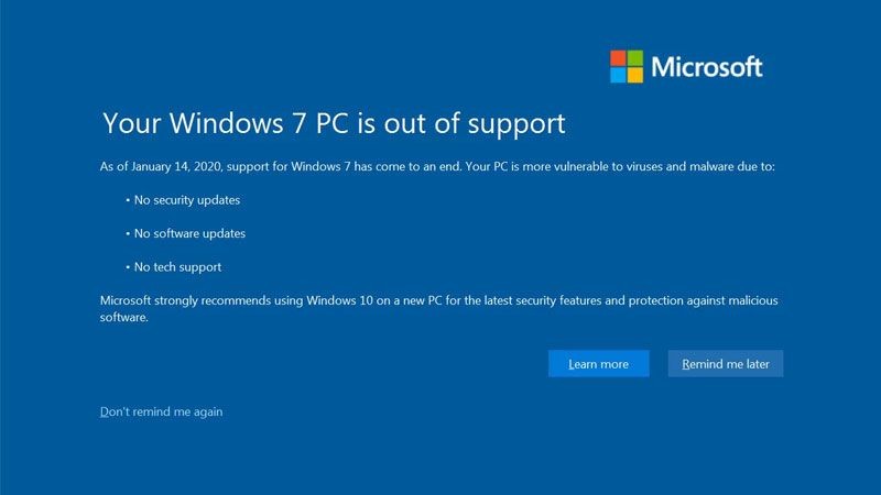 Windows 7 New Update