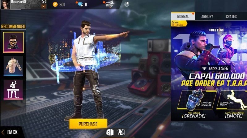 Buat yang Tidak Tahu, Ini Cara Top-Up Diamond di Game Free Fire!