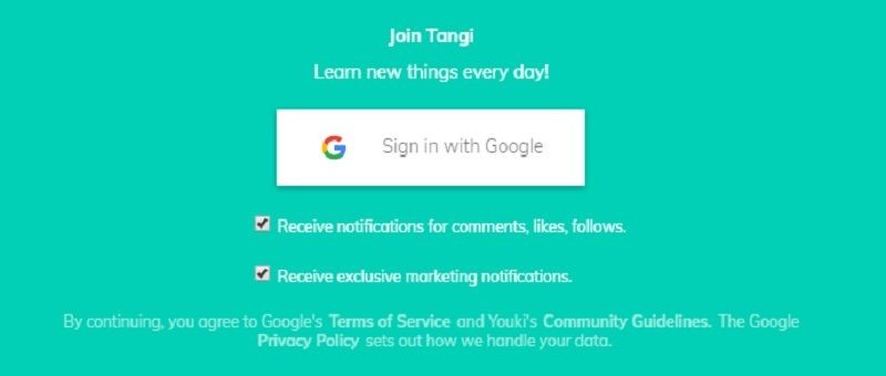 login tangi.co