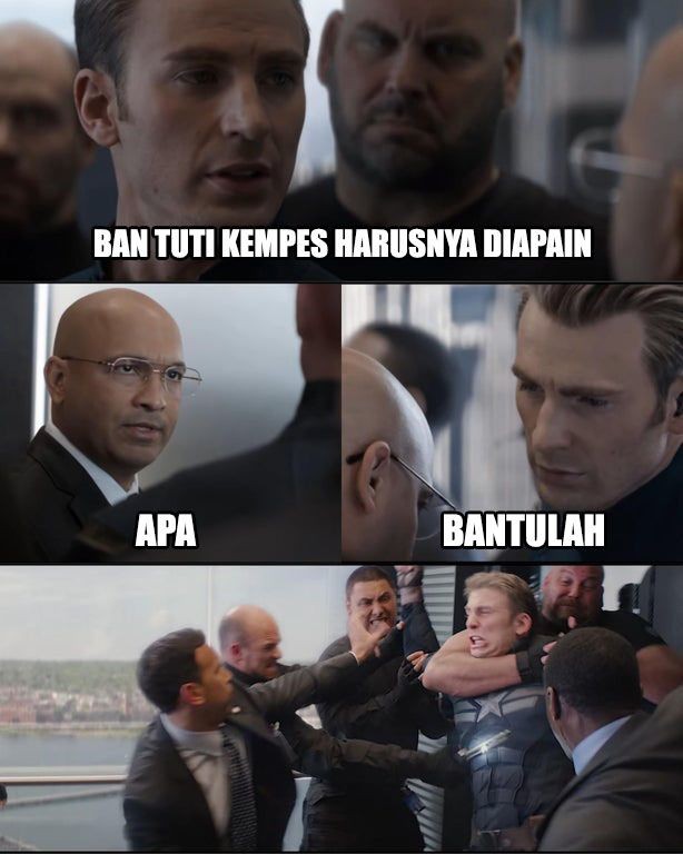 10 Meme Lawakan Garing Captain America Buat Bikin Kamu Ngakak!