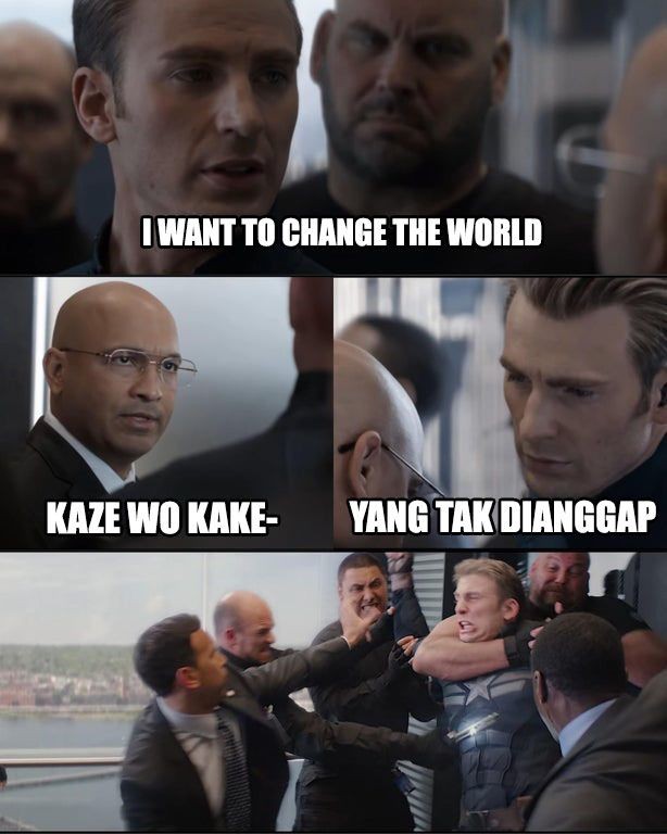 10 Meme Lawakan Garing Captain America Buat Bikin Kamu Ngakak!