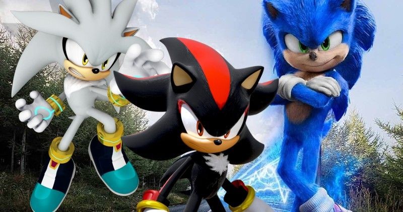 sonic shadow silver the hedgehog