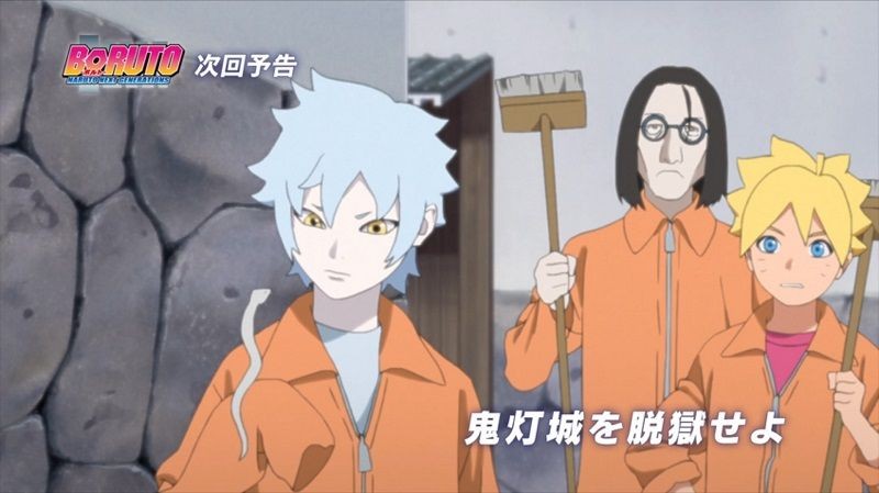 Preview Boruto Episode 145: Saatnya Mencoba Kabur dari Penjara