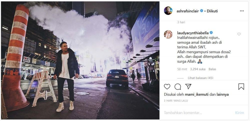 13 Ucapan Belasungkawa dari Rekan Artis untuk Mendiang Ashraf Sinclair