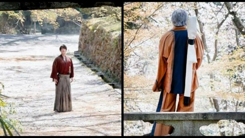 Akun Twitter Film Rurouni Kenshin Perlihatkan Foto Kenshin dan Enishi