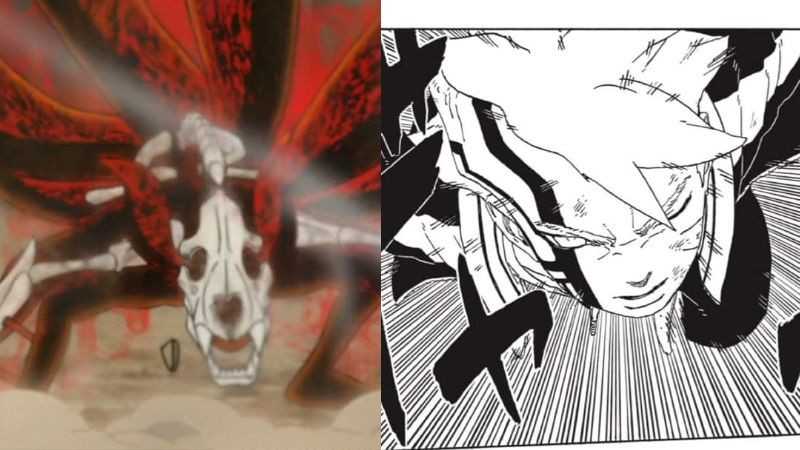 Perbandingan Kekuatan Naruto-Kurama dengan Boruto-Momoshiki