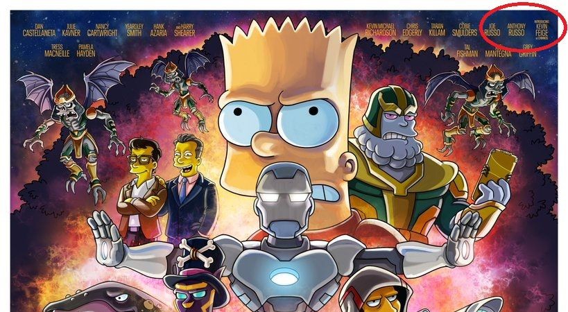 Kocak! Poster The Simpsons Ini Parodikan Avengers: Infinity War!