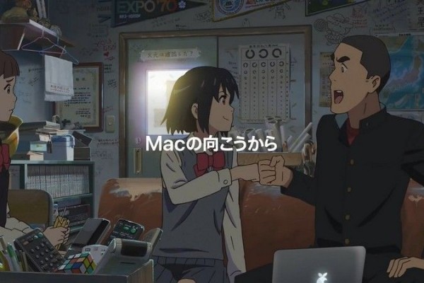 10 Anime yang Tampil di Iklan Macbook Terbaru di Jepang