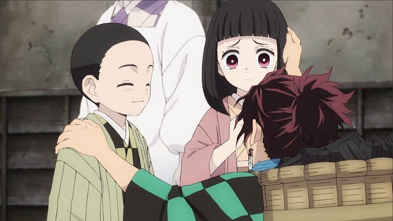 kimetsu no yaiba episode 1 - keluarga kamado tanjiro