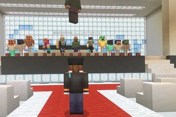 Murid SD Jepang Rayakan Upacara Kelulusan di Minecraft