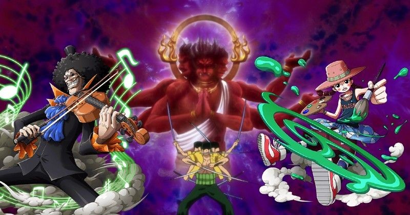 miss goldenweek brook alive asura zoro one piece