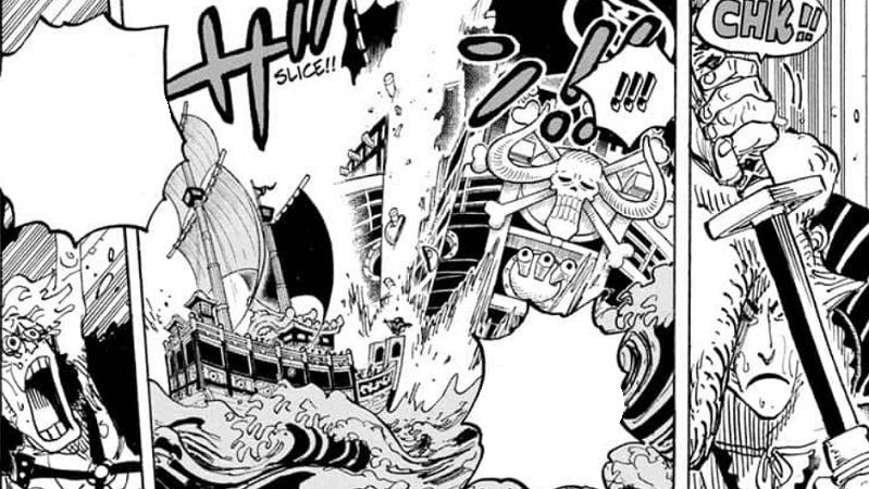 One Piece 982 Tunjukkan Denjiro Tak Ragu Main Licik untuk Menang!