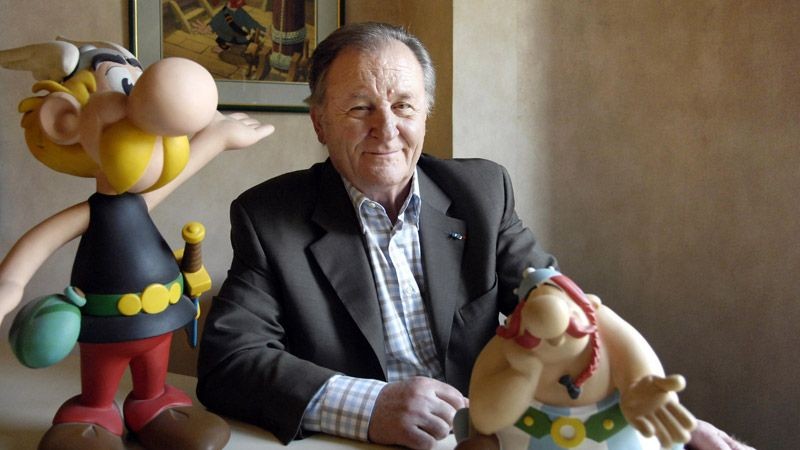 Komikus Asterix Albert Uderzo Meninggal Dunia