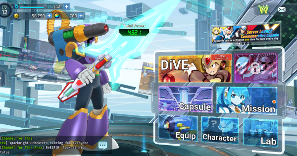 Mega Man x Dive