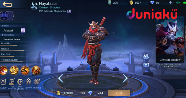 Hayabusa Mobile Legends