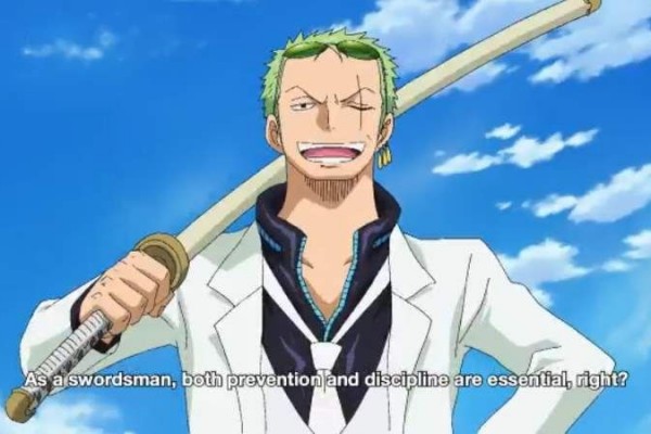 Zoro One Piece Menyampaikan Cara Mencegah Penyebaran Virus Corona!