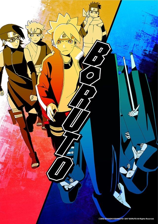 Key Visual Anime Boruto Sudah Memperlihatkan Organisasi Kara!