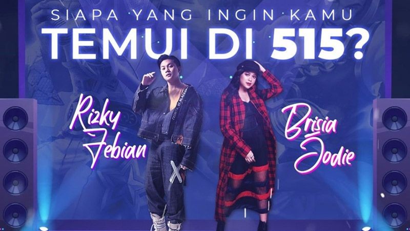 Rizky Febian dan Brisia Jodie Akan Ramaikan 515 All Star Party 2020