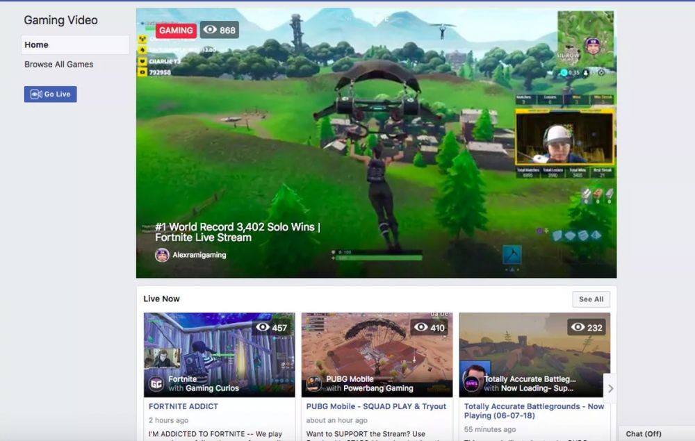 Lawan YouTube dan Twitch, Facebook Luncurkan App Facebook Gaming