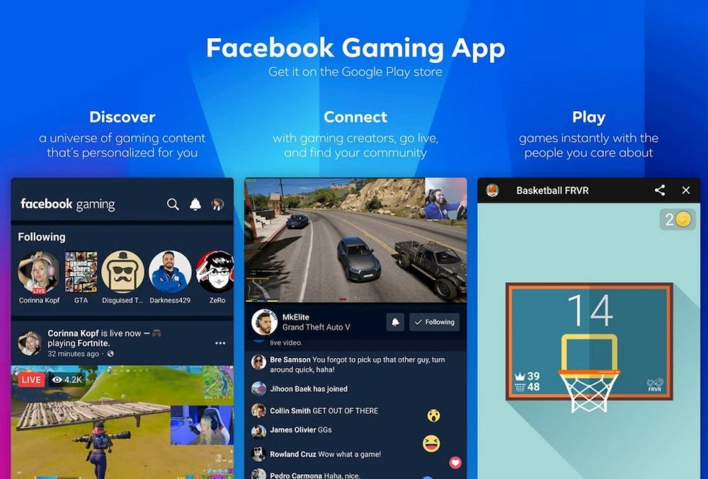 Lawan YouTube dan Twitch, Facebook Luncurkan App Facebook Gaming
