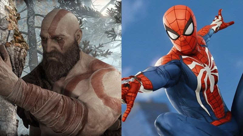 god of war spider-man