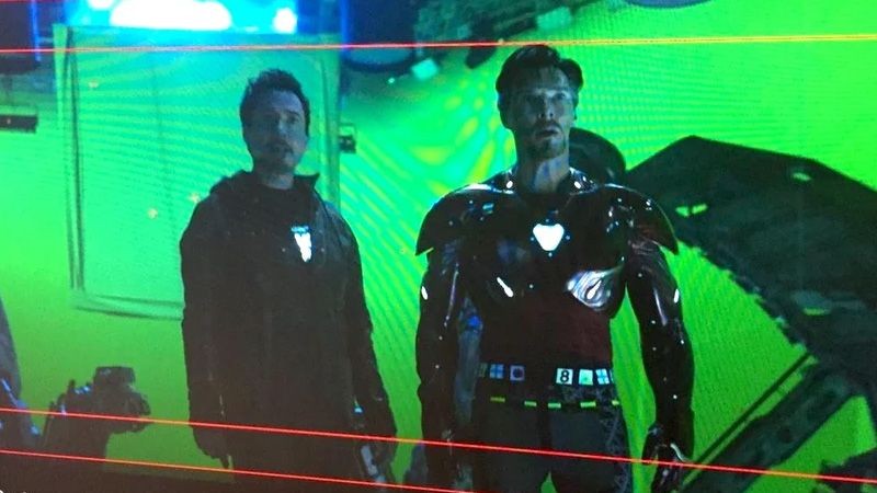 Doctor Strange Memakai Kostum Iron Man di Set Foto Infinity War!