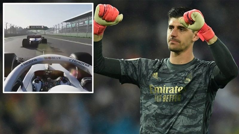 thibaut courtois real madrid f1 2019