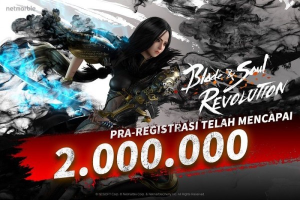Game Blade & Soul Revolution Raih 2 Juta Pra-Registrasi! 