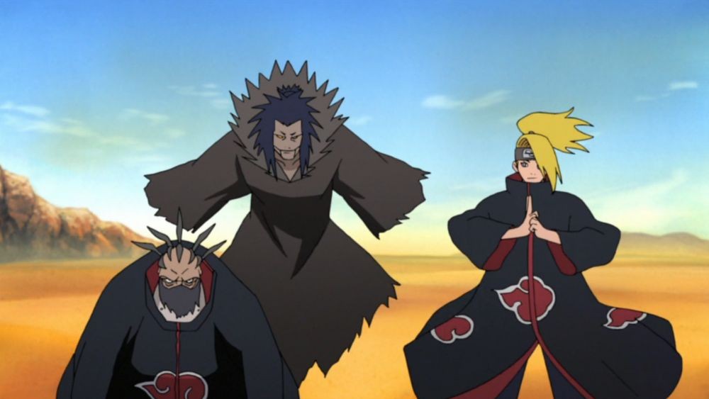 Peringkat 6 Pasangan Akatsuki di Naruto, Ada Sasori dan Deidara!