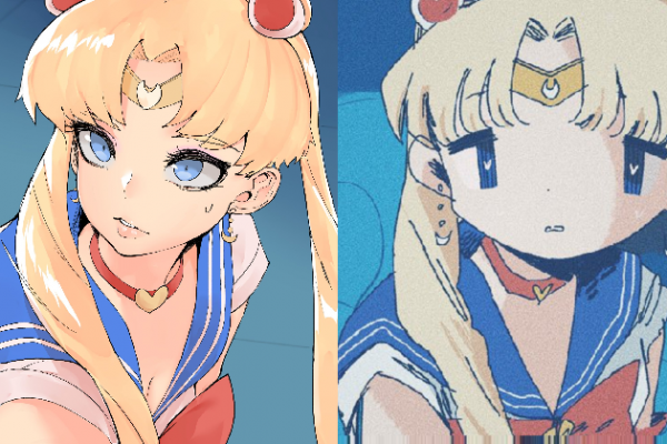 Lukis Usagi Versimu Sendiri, Ini 10 Gambar Meme Sailor Moon Redraw!