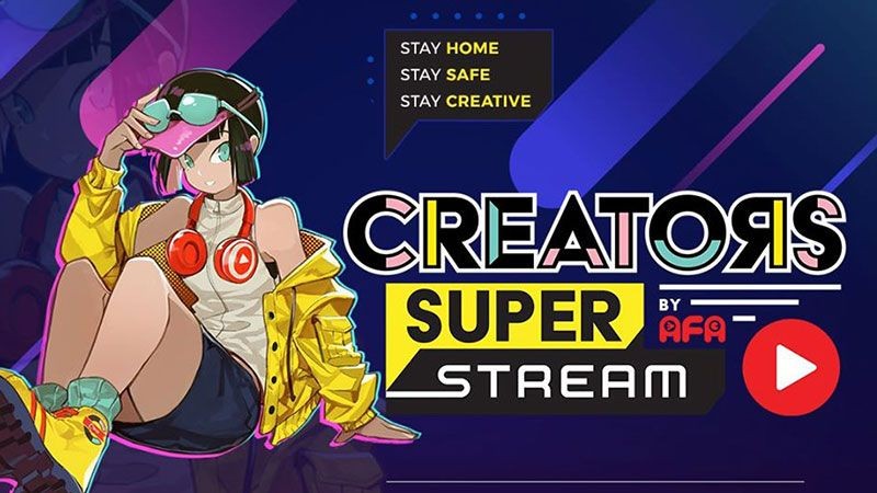 Creators Super Stream, Event Creators Super Fest Hadir Secara Online!